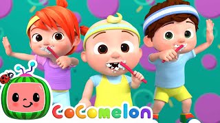 Brush It Song  CoComelon Nursery Rhymes amp Kids Songs [upl. by Dittman]