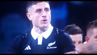 All Blacks Haka  TJ Perenaras Final  Italy  2024 [upl. by Fira]