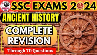 COMPLETE ANCIENT HISTORY REVISION FOR SSC EXAMS  TOP 70 QUESTIONS  SSC GK  Parmar SSC [upl. by Hilliary]