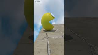 JUMP PACMAN JUUUMP  🙏😯😱pacman funny stickman [upl. by Connelley]