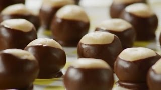 How to Make Buckeye Balls  Cookie Recipes  Allrecipescom [upl. by Sylirama]