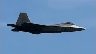 F22 Raptor Demo on August 24th Ocean City [upl. by Wattenberg]