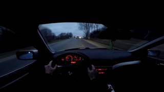 BMW 330D E46 Onboard POV Night [upl. by Gasperoni]