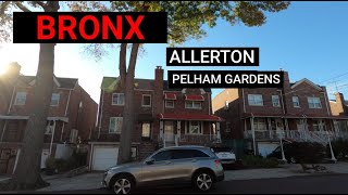 Exploring Bronx  Walking Allerton and Pelham Gardens  Bronx NYC [upl. by Woodberry]