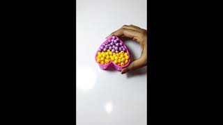 Love beads 💜💛youtube satisfying yt art beads diycrafts oddlysatisfying diyjewelry [upl. by Putscher252]