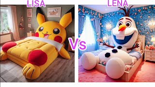 choose Lisa or Lena house lisaandlena lisaorlenahome [upl. by Nnairek]