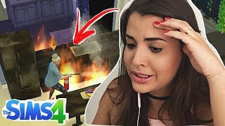 A COZINHA PEGOU FOGOOO The Sims 4  EP 14 [upl. by Cline96]