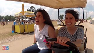 RIDING WITH BROAD CITY AT BONNAROO [upl. by Rolat]