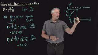 Langmuir Isotherm  Linear Form [upl. by Isiad155]