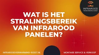 Wat is het stralingsbereik van infrarood panelen  Infraroodverwarmingsoestnl [upl. by Kilah731]