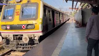 Mankhurd Railways Station Mumbai ll Panvel Vashi Belapur CSMT Local Train Arrival and Departure [upl. by Lilybelle]