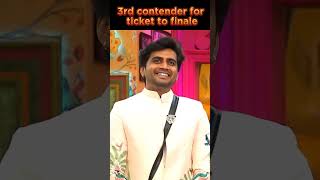 Nikhil 3rd Contender for Ticket to finale nikhilnikhilmaliyakkal bigbosstelugu8 bigboss8 shorts [upl. by Teragramyram]