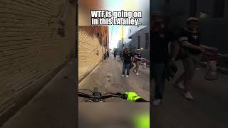 WTF Did I Just See In This INSANE LA Alley 😳 [upl. by Wilkens]