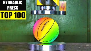 Top 100 Best Hydraulic Press Moments VOL 3  Satisfying Crushing Compilation [upl. by Ahselak407]