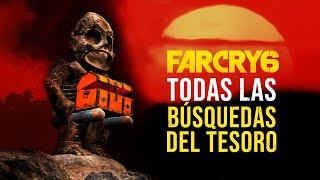 FAR CRY 6  TODAS LAS BÚSQUEDAS DEL TESORO  TODOS LOS COFRES DEL TESORO [upl. by Kos753]