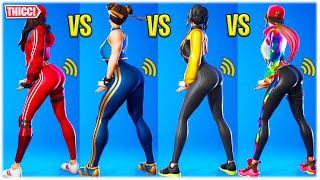 RUBY vs CHUNLI vs DARK vs LOSERFRUIT THICC 🍑 [upl. by Ehc]