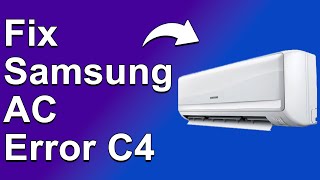 How To Fix The Samsung AC C4 Error Code  Meaning Causes amp Solutions Instant Fix [upl. by Osei]