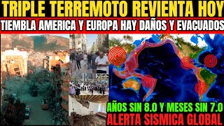 TERREMOTO HOY HAY DAÑOS Y TEMEN LO PEOR  TIEMBLA MÉXICO Y CONFIRMA FUERTE SISMO EN ESTOS PAISES [upl. by Mad]