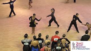 Melnyk amp Morozova  DSH World Championship Ten Dance 1st Round Chachacha [upl. by Halli]