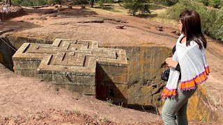 Church of St George in Lalibela Ethiopia [upl. by Ieppet]