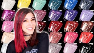 OPI Nature Strong Nail Polish Swatches and Review 30 POLISHES  KELLI MARISSA [upl. by Manus]