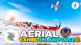 PAF Amazing Aerial Exhibition✈️1st Bicol Loco Festival 2024 [upl. by Anivlem]