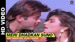 Meri Dhadkan Suno  Laadla  Udit Narayan Alka Yagnik  Anil Kapoor amp Sridevi [upl. by Liebman]