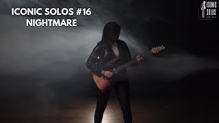 ICONIC SOLOS 16  Nightmare Avenged Sevenfold [upl. by Eessac]