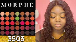 MORPHE 3503 FIERCE PALETTE  TUTORIAL  REVIEW [upl. by Dinnie]