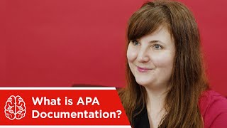 Writing Tips  What is APA Documentation and How to use it [upl. by Hsur]