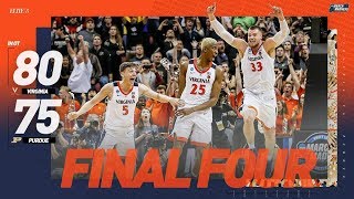 Virginia vs Purdue Elite 8 NCAA tournament highlights [upl. by Saidnac]