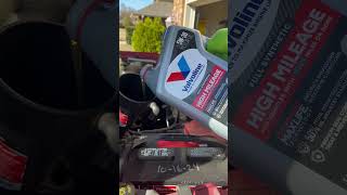 Change your oil Valvoline is some good stuff 😎 [upl. by Fugere]