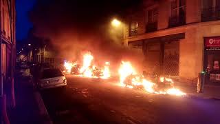 Incidents pendant lActe X des Gilets jaunes à Bordeaux [upl. by Ylrrad]