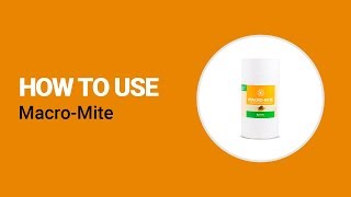 How to use MacroMite from Koppert [upl. by Tesil]