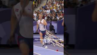 Nerve wracking Olympic Games polevault olympics [upl. by Nogaem]