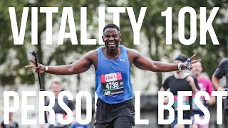 Vitality 10K 2023  Setting a new PB [upl. by Oznofla34]