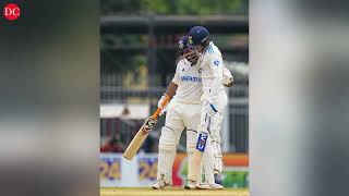 Gill Pant fifties carry India to 2053 at lunch on Day 3 against Bangladesh [upl. by Geiss]