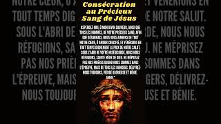 Consécration au Précieux Sang de Jésus [upl. by Hasty]