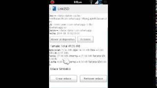 TUTORIAL Como enlazar aplicaciones a la particion con LINK2SD PLUS ANDROID [upl. by Lissi630]