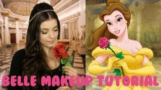 Belle makeup tutorial La bella e la bestia [upl. by Aicilaana]