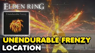 Elden Ring  Unendurable Frenzy Location Incantation [upl. by Lemrej]