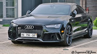 THIS 750BHP STAGE 2 APR TUNED AUDI RS7 IS A MONSTER [upl. by Enelam]