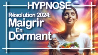 Hypnose PUISSANTE  21 jours pour MAIGRIR  SOMMEIL profond et reprogrammation BIEN DORMIR V 2024 [upl. by Pazit]