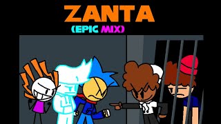 READ DESC FNF The Holiday Mod  Zanta Epic Mix [upl. by Anirtruc305]