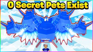 Roblox Clicker Simulators BIGGEST Secrets The Secret Pets Nobody Has EVER Had [upl. by Behlau999]