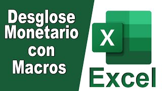 🟢 EXCEL básico  Ejercicio de Desglose Monetario [upl. by Ahsin]