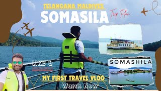 Somasila to Srisailam Boat Trip l🚢 Solo Traveller Vasu l Telangana Maldives [upl. by Richela]