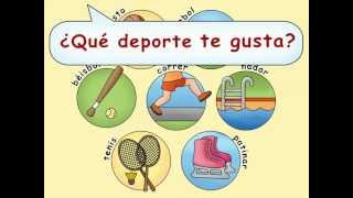 What is your favorite sport  ¿Qué deporte te gusta  Calico Spanish Songs for Kids [upl. by Halimaj]