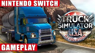 Truck Simulator USA Revolution Nintendo Switch Gameplay [upl. by Yenffad]