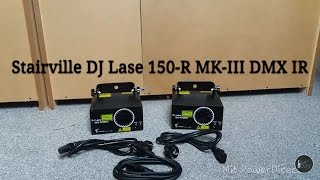 Unboxing Thomann Stairville DJ Lase 150R MKIII DMX IR [upl. by Derek]